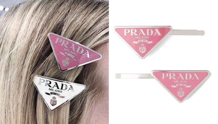 女閨密生日禮物2024：髮夾Prada Metal Hair Clip HKD$4,700